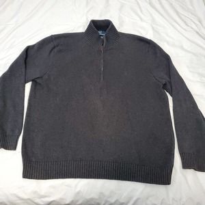 Polo Ralph Lauren 1/4 Zip Sweater Knitted Long Sleeve Pullover Mens Size XXL